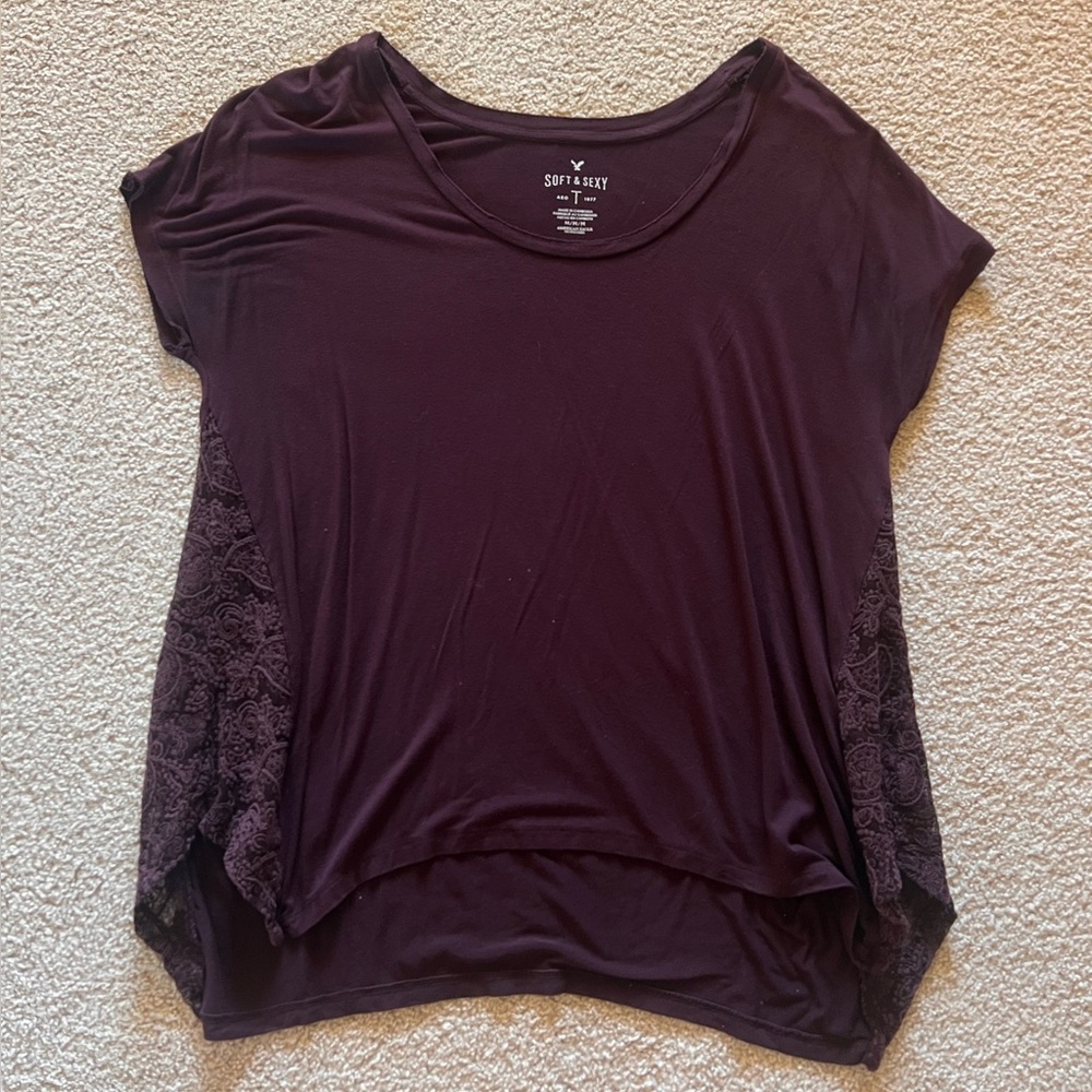 American Eagle Outfitters Short Sleeve Top